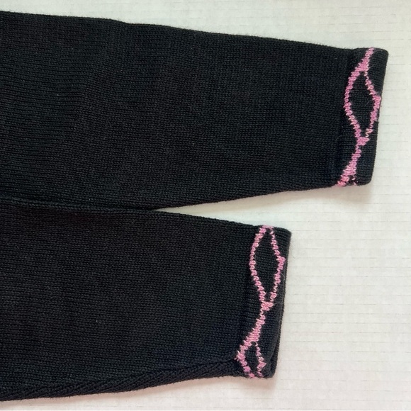 Vintage 90s Artsy Embroidered Cockatoos Funky Grandma Cardigan Sweater SZ Small - Picture 8 of 14